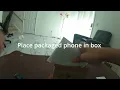 How to Fold T-Mobile Return Box