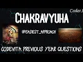 Chakravyuha Previous Year CodeVita Questions CoderJ