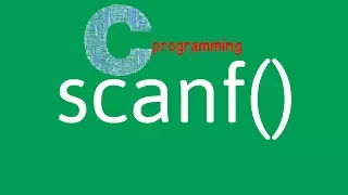 C Programming - How scanf is Used Part 4