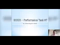 ECE23-PERFORMANCE TASK