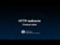 HTTP Redirects Custom Rules