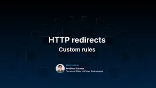 HTTP Redirects Custom Rules