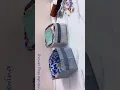how to sew denim boxes with handle tutorial
