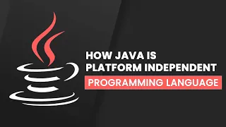 Core Java Interview Q A How Java is Platform independent Programming Language by Som Sir