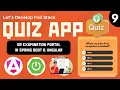 Calling Testing Signup User API from Angular Quiz App or Exam Portal Spring Boot Angular