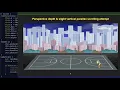 Perspective depth slight vertical parallax scrolling attempt for HTML5 Canvas JavaScript