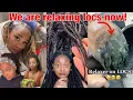 She SHOCKED the internet after relaxing her locs The viral s of women who put relaxer on locs