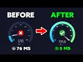 How to Speed Up Any Internet Lower Ping Faster Download Speeds