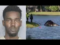 1 arrested 2 dead after SUV carrying alleged car burglars crashes into Broward lake