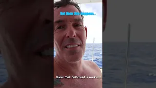 Living on a boat is so frustrating… and then this happens. #catamaran