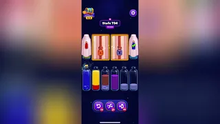 Magic Sort Level 734 Screenshot