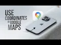 How to Use Coordinates in Google Maps iPhone tutorial