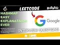 HASHMAP clear explanation for beginners important topic for product companies in tamil c