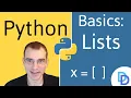 Python for Data Analysis Lists