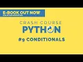 Python 3 Crash Course 2020 - Conditionals