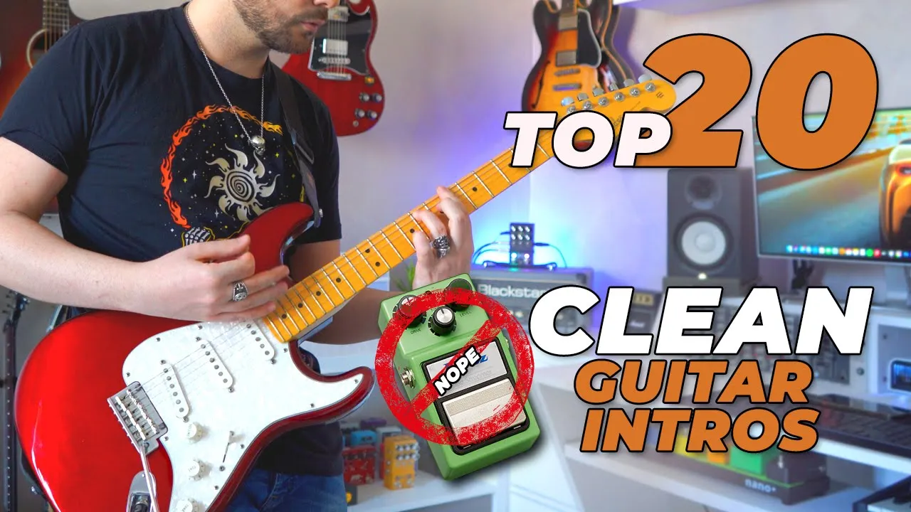 Top 20 Clean Guitar Intros Of All Time | Walrus R1