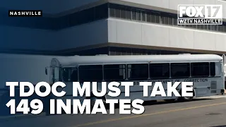 Judge orders Tennessee to remove 149 inmates from Davidson County jails within 10 days