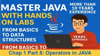 Master Java Fast with Hands-On Labs Ch 1 Part 5 Java Operators Explained with Real-World Examples