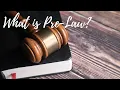 OSU What is Pre Law