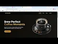 Modern Coffee Website Responsive Web Design Frontend Project