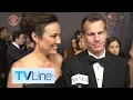 Jonathan Nolan and Lisa Joy Westworld Interview at Emmys 2017 TVLine