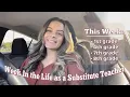 Week In the Life as a Substitute Teacher Different Grade Level Each Day Substitute Teacher Vlog