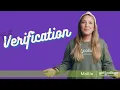 What does financial aid verification mean
