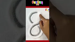 How to Write Numbers 8 - Teaching Writing Numbers for Preschool Toddlers Kids
