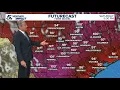 High pressure tightens grip over the weekend KENS 5 Weather Impact Forecast