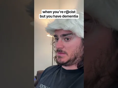 when you’re r@cist but you have dementia #shorts #comedy #funny