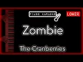 Download Lagu Zombie (LOWER -3) - The Cranberries - Piano Karaoke Instrumental