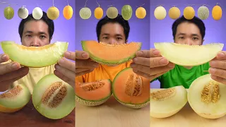 [KOMPILASI] MAKAN BERBAGAI JENIS MELON 🍈