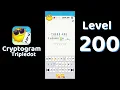 Cryptogram Tripledot Level 200 Answer SolutionGuruji