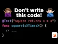 Swift 6 2 lets you write better test names using raw function identifiers