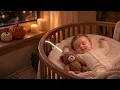 Gentle Womb Sounds + Music Box Lullaby┊Baby Sleep Music┊Mozart & Brahms┊432Hz┊Dark Screen┊3 hours