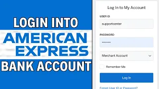 How To Login Into American Express Bank Account 2024 AMEX BANK LOGIN