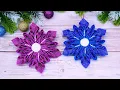 How to make Snowflakes Christmas Decoration DIY Ideas Christmas Ornaments