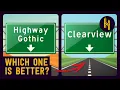 The Decades-Long Fight Over The Font on Highway Signs