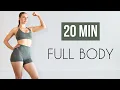20 MIN FULL BODY TONING STRENGTH Total Body Workout At Home