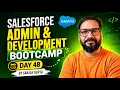 Day 48 Salesforce Bootcamp 2023 Recursion Trigger isExecuting Database Class addError