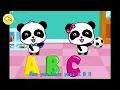 Baby Panda ABC SONG | Play And Learn The Alphabet  | Babybus Kids Games