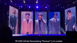 Download 181230 Infinite Fanmeeting “Forever” - 왜 날 (Why Me) MP3