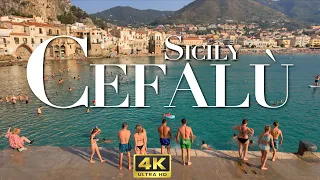 Cefalu Walking Tour Sicily s Most Beautiful Town Italy 4K U 60 FPS