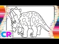 Triceratops Coloring - Beyond feat Omri NCS Release