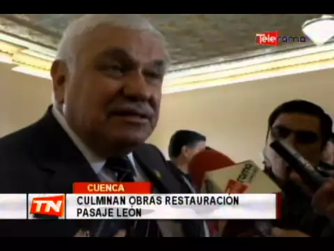 Culminan obras restauración pasaje León