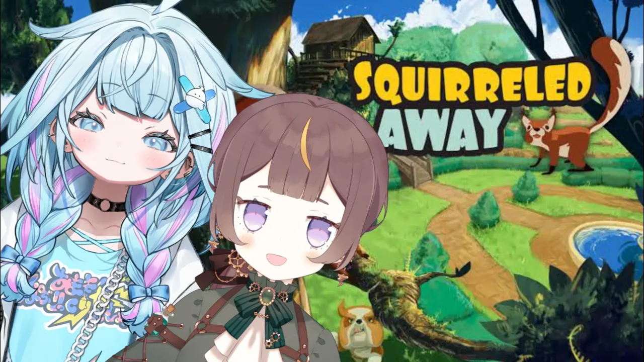 【Squirreled Away】アーニャ先輩とリスになる！２【水宮枢／FLOW GLOW】#hololiveDEV IS