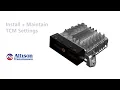 TCM Reflash Allison Transmission