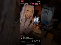 Ally Lotti addressing pregnancy doubts on Instagram live 21 part 1