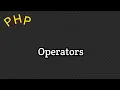 Operators in PHP in hindi php operators with example php programs on operators