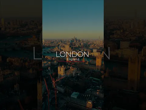 LONDON FROM ABOVE 🇬🇧 | Stunning 4K Drone Views #shorts #aerialview #drone #4k #dronefootage #travel